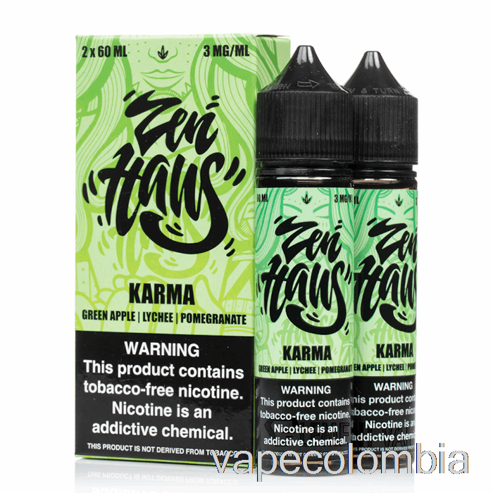 Kit Vape Completo Karma - Zen Haus - 120ml 0mg